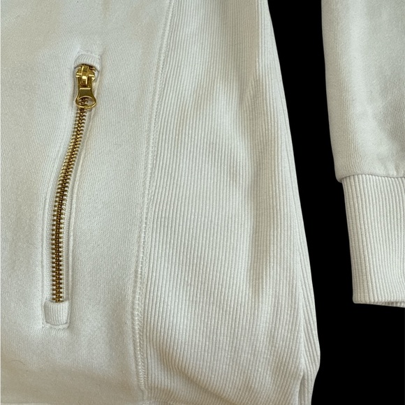 Mercedes Benz sweatshirt ladies women’s size M Gold hardware pockets authentic - Picture 7 of 12